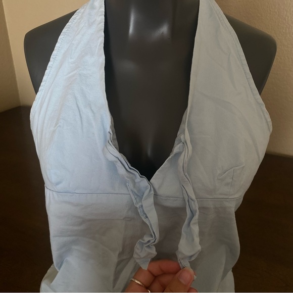 light blue halter top - Picture 10 of 10
